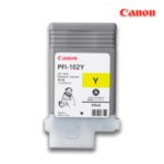 Tinta Canon PFI-102Y Yellow 130ML iPF750 iPF710