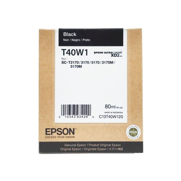 Tinta Epson T40W120 Negro 80 ML