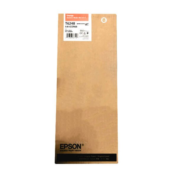 Tinta-Epson-T624800-Orange-950M-600x600 Tinta Epson T624800 Orange (950ML) - Imagen 1