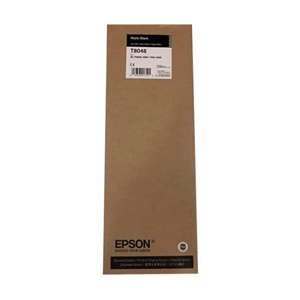 Tinta-Epson-T804800-Matte-Black-700ML-600x600 Tinta Epson T804800 Matte Black (700ML) - Imagen 1