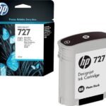 Tinta HP B3P17A (727) Photo Black 40ML DesignJet T1500 - Imagen 2