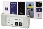 Tinta HP C4930A (81) Negro 680ML DesignJet 5500 - Imagen 2