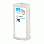 Tinta HP C9451A (70) Light Gray 130ML DesignJet Z2100 - Imagen 2