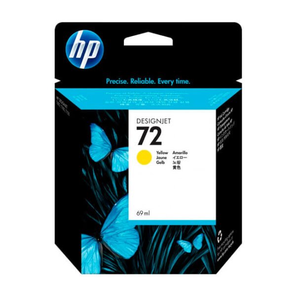 Tinta-Hp-C9400A-72-Yellow-69ML-DesignJet-T610-600x600 Tinta Hp C9400A (72) Yellow 69ML DesignJet T610 - Imagen 1