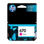 Tinta Hp CZ115AL (670) Magenta 300 Pag.