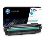 Tóner HP 655A (CF451A) Cyan 10,500 Pag Color LaserJet Enterprise M652dn - Imagen 2