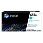Tóner HP 655A (CF451A) Cyan 10,500 Pag Color LaserJet Enterprise M652dn