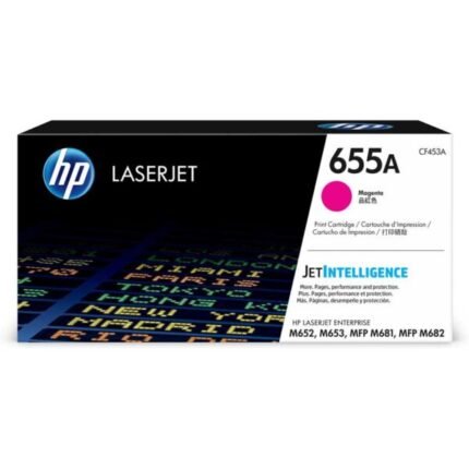 Tóner HP 655A (CF453A) Magenta 10,500 Pag Color LaserJet Enterprise M652dn