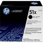 Tóner Hp 51X (Q7551X) Negro 13,000 Pag LaserJet P3005