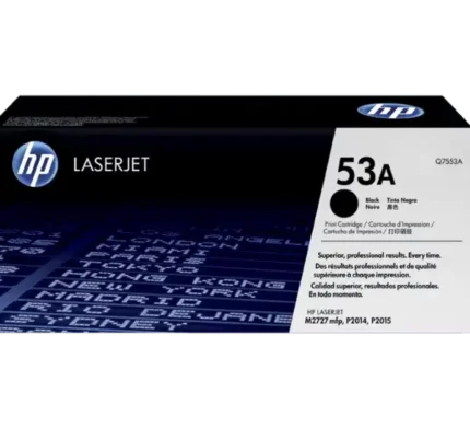 Tóner Hp 53A (Q7553A) Negro 3,000 Pag LaserJet P2014