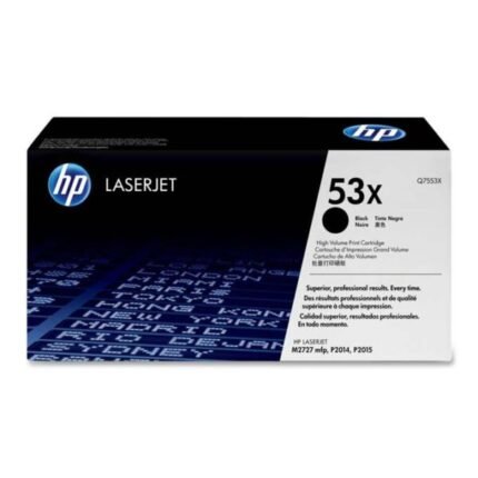 Tóner Hp 53X (Q7553X) Negro 7,000 Pag LaserJet P2014