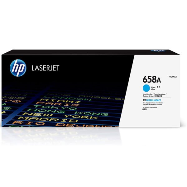 Toner-HP-W2001A-658A-Cyan-6000-600x600 Tóner Hp 658A (W2001A) Cyan 6,000 Pag Color LaserJet Enterprise M751 - Imagen 1