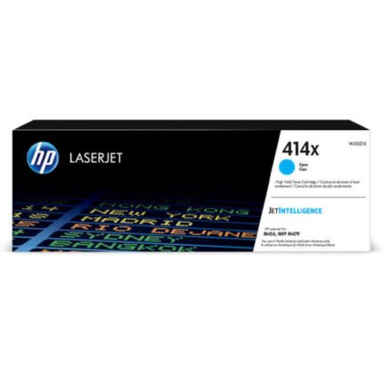 Tóner Hp 414X (W2021X) Cyan 6,000 Pág Color LaserJet Pro M454