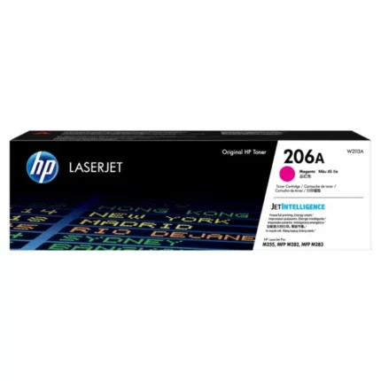 Tóner Hp 206A (W2113A) Magenta 1,250 Pág Color LaserJet Pro M454