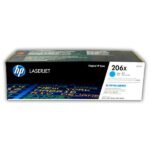 Tóner Hp 206X (W2111X) Cyan 2,450 Pág Color LaserJet Pro M454