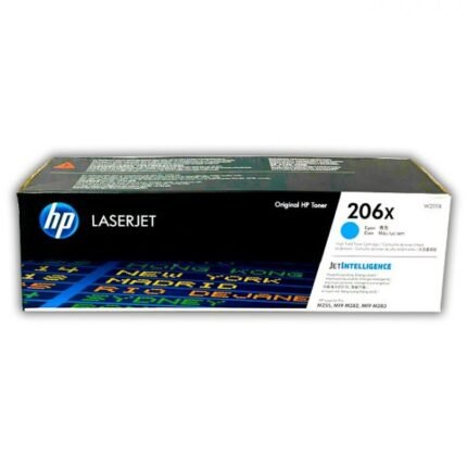 Tóner Hp 206X (W2111X) Cyan 2,450 Pág Color LaserJet Pro M454