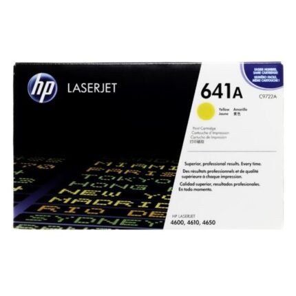 Tóner Hp 641A (C9722A) Yellow 8,000 Pag LaserJet 4600
