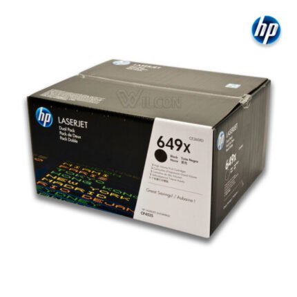 Toner Hp 649XD (CE260XD) Negro 17,000 Pag Dual Pack LaserJet Color CM4540 MFP
