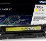 Tóner Hp 305A (CE412A) Yellow 2,600 Pag LaserJet Color M351A - Imagen 2