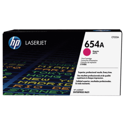 Tóner Hp 654A (CF333A) Magenta 15,000 Pag Color LaserJet Enterprise M651dn
