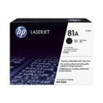 Toner Hp 81A (CF281A) Negro 10,500 Pag LaserJet enterprise mfp M604dn