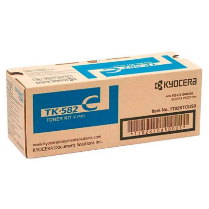 Tóner Kyocera TK-582C Cyan 2,800pag