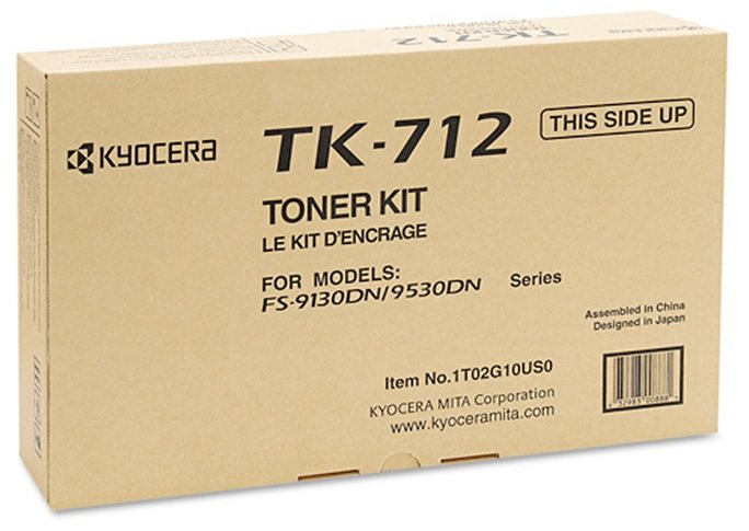 Kyocera TK-712 / Toner Negro 40k