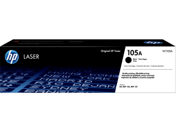 Cartucho de Tóner HP 105A Negro Láser Original