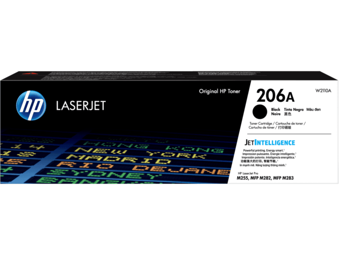 Cartucho de tóner original HP LaserJet 206A negro