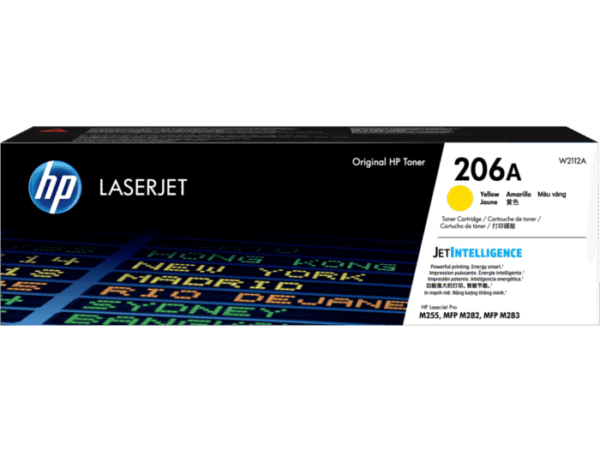 Cartucho de tóner original HP LaserJet 206A amarillo