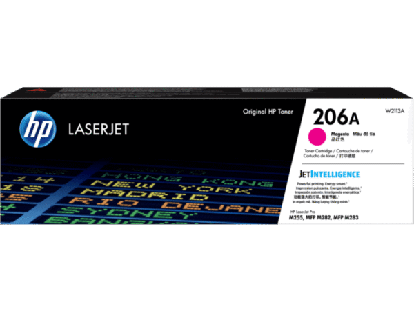 Cartucho de tóner original HP LaserJet 206A magenta