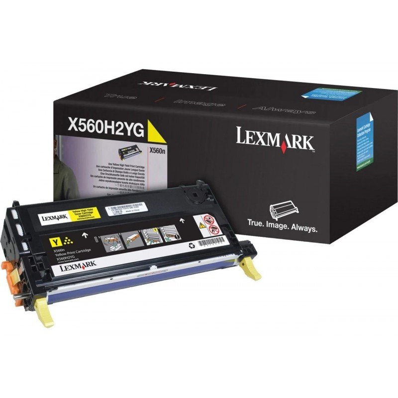 Toner Lexmark X560h2yg Yellow
