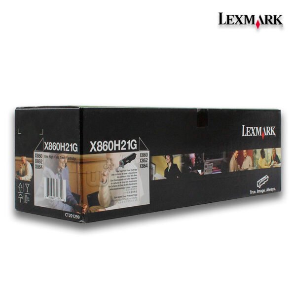 X860H21G-600x600 Tóner Lexmark X860H21G Negro 35,000pag - Imagen 1