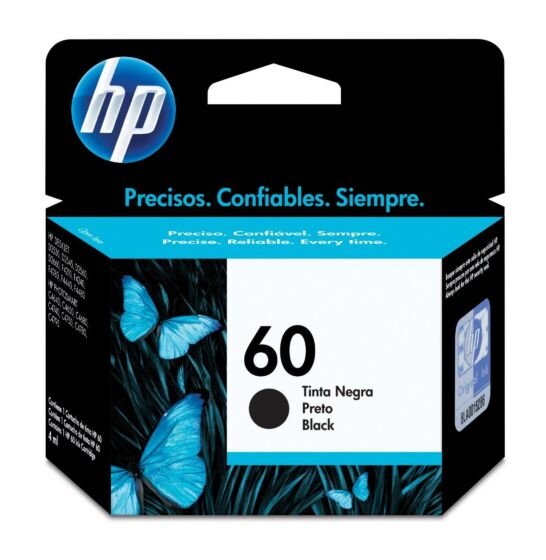 Cartucho de Tinta HP 60 Negra Original