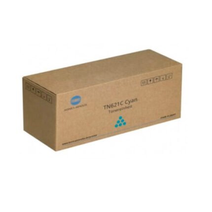 Toner Konica Minolta TN621C Cyan 63,000 páginas