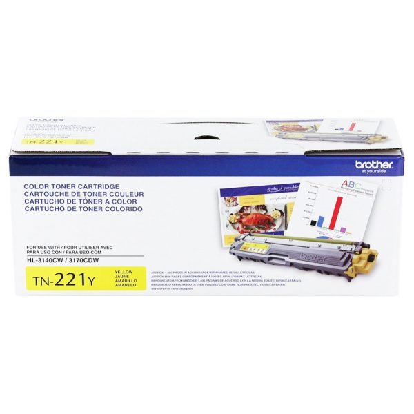 Toner Brother TN-221Y yellow 1,400 pg
