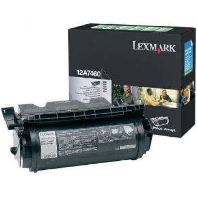 Toner Lexmark 12a7460