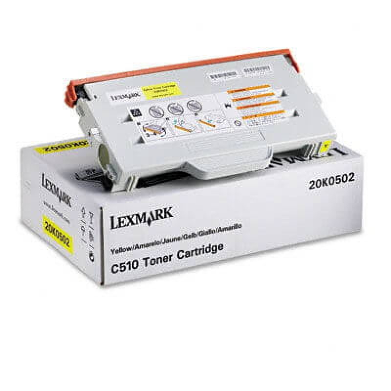Toner Lexmark 20k0502 Yellow