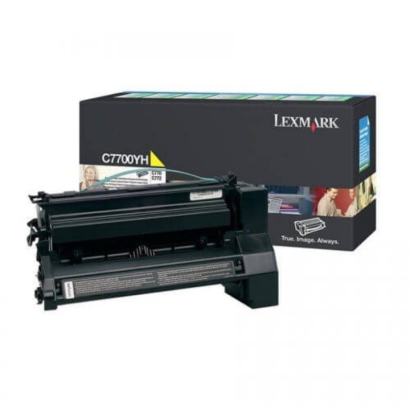 Toner Lexmark C7700yh Yellow