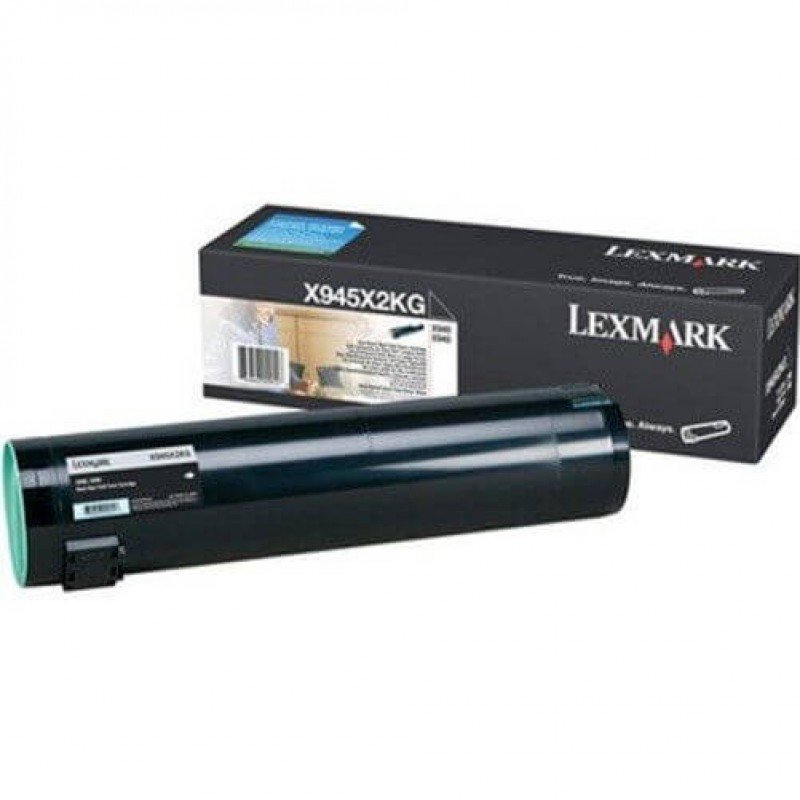 Toner Lexmark X945x2kg Negro