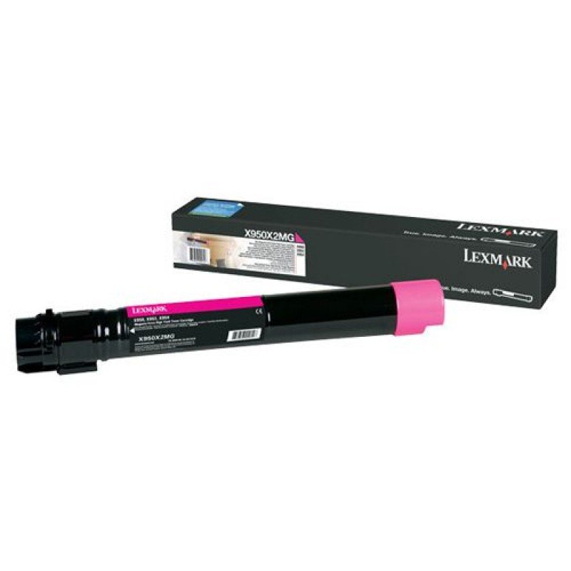 Toner Lexmark X950 X952 X954 Magenta High Yield 22k