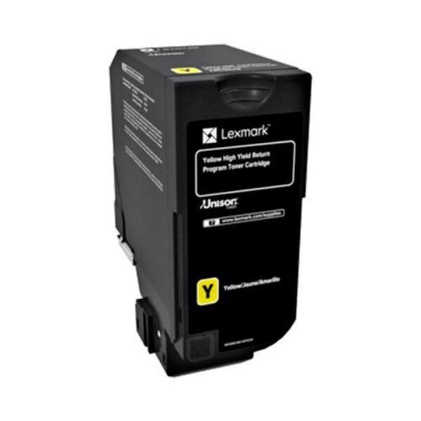 Toner Lexmark Cs72x Yellow Crtg High