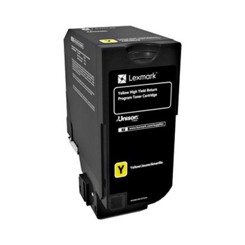 Toner Lexmark Cs72x Yellow Crtg High