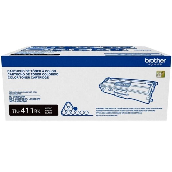 TONER TN-411BK 3K PAGPMFCL8900CDW