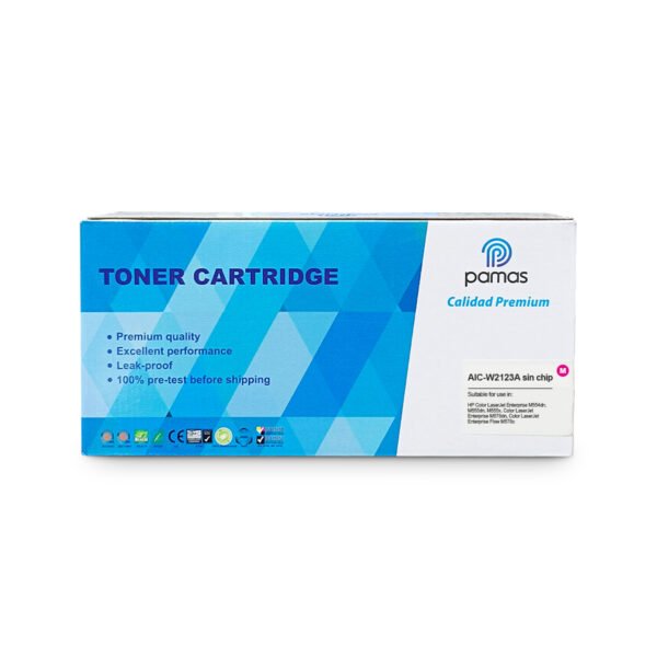 Toner PAMAS Compatible HP212A / W2120A Sin Chip – Magenta